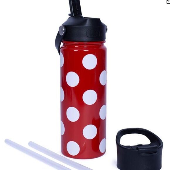 Lug Chuggie 18.5oz and Huggie Crossbody Bag Set - Crimson Large Dot - Picture 3 of 6